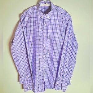 Men's Blue Checkered Shirt